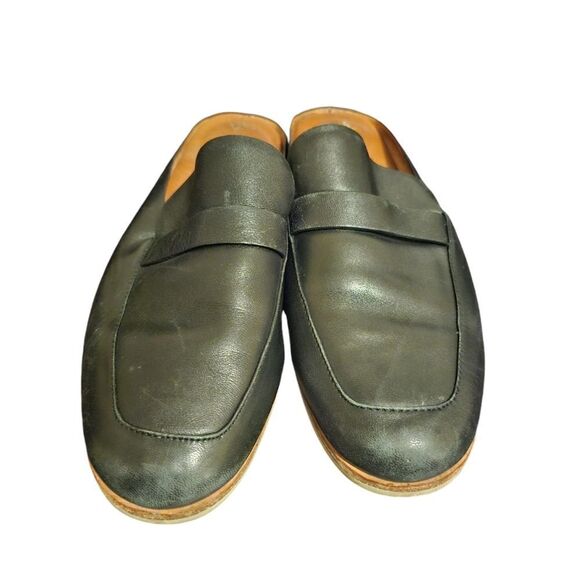 GENTLE SOULS KENNETH COLE Everett Black Leather Mules - Size 9 - Picture 2 of 7